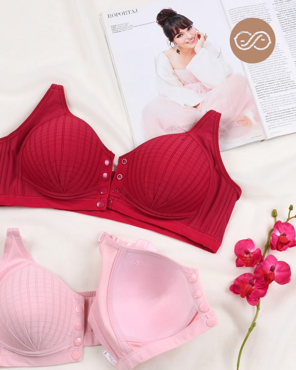 Pack of 3 Front button bra set