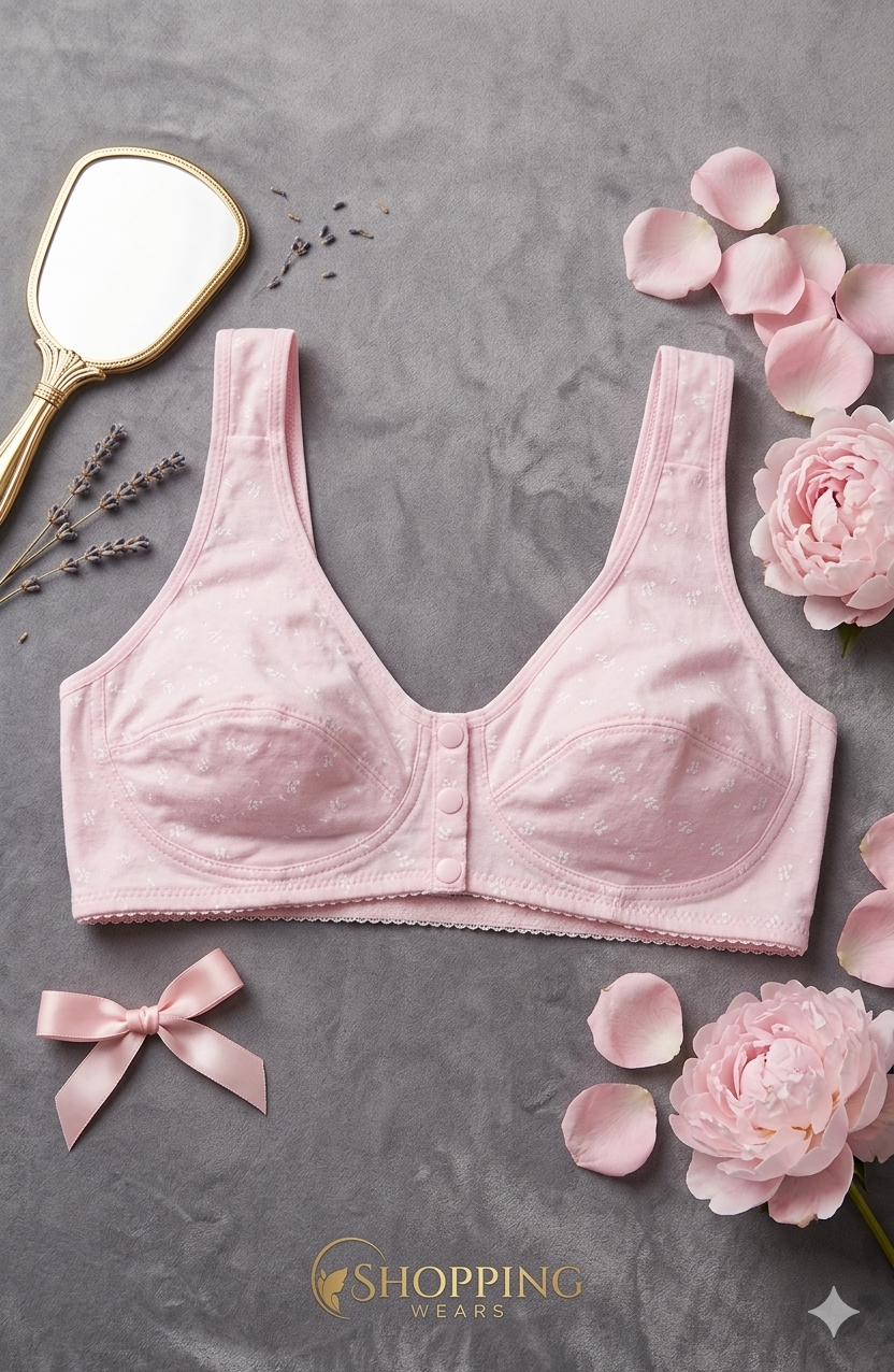 Breathable Front Open Bra | Lightweight Everyday Comfort
