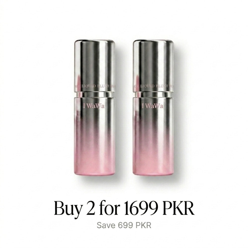 Iwawa Liquid Blush With Soft Sponge Applicator