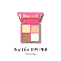 Iwawa 4 Color Concealer Palette For Dark Circles & Flawless Makeup